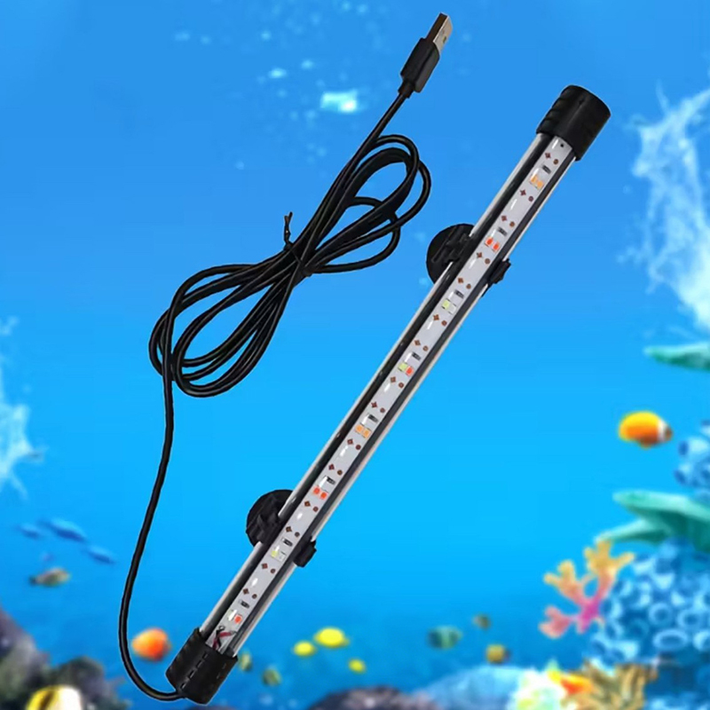 Aquarium Plant Growth Light - 17-47CM prise USB lumière d'aquarium LED