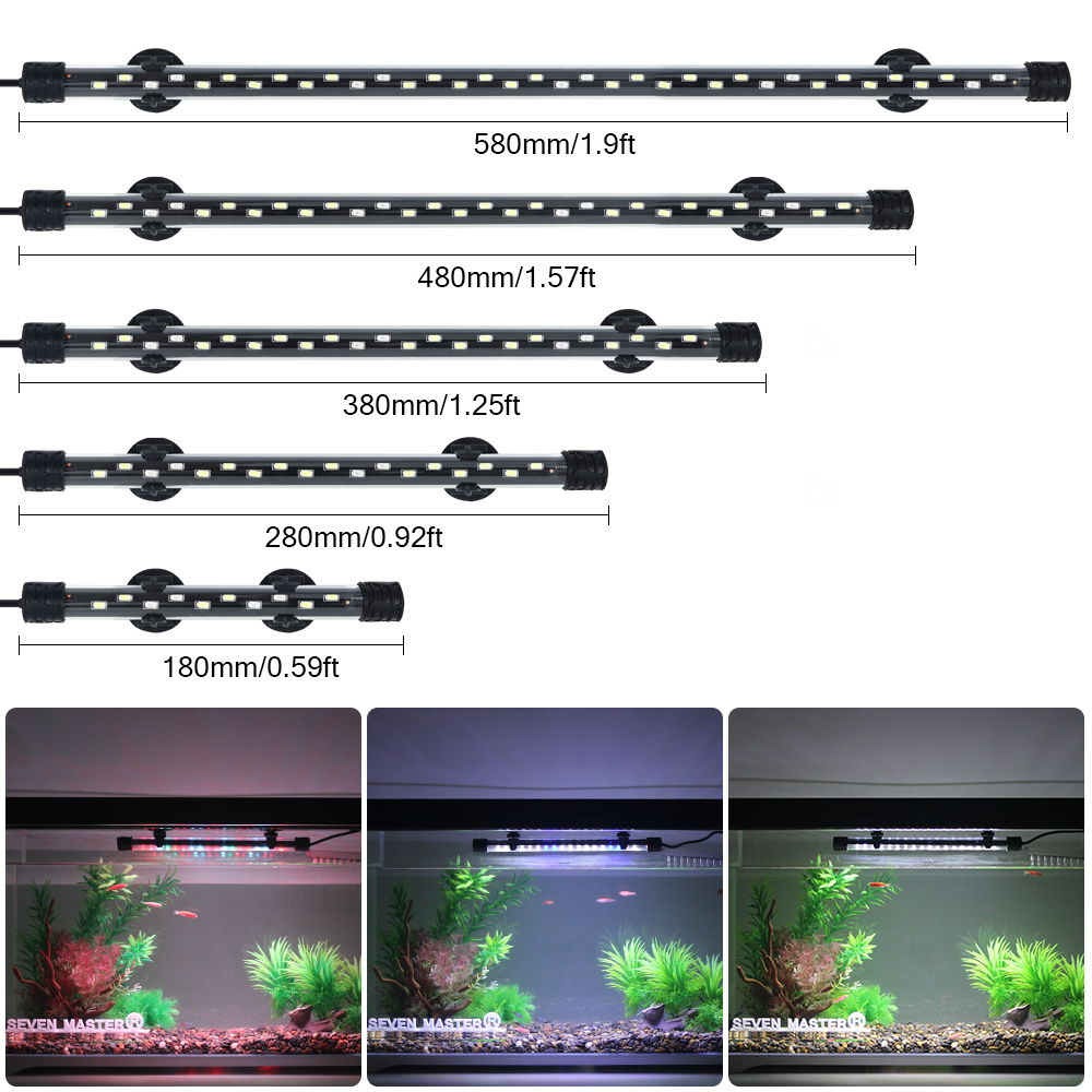 Aquarium Plant Growth Light - Lumière d'aquarium LED plante poussent lampe