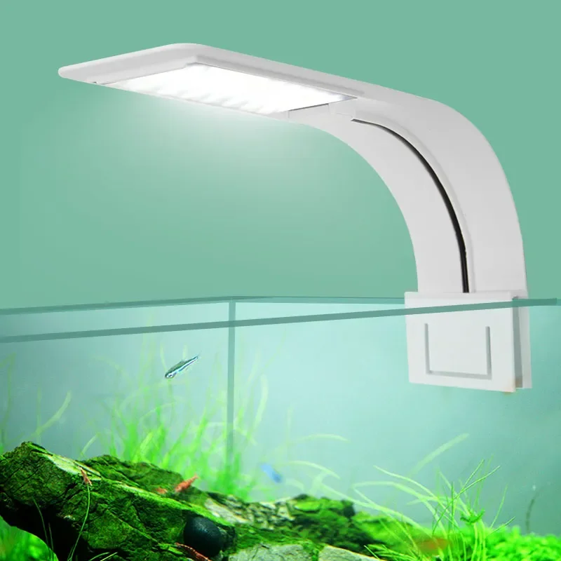 Planted Aquarium Pictures - Très Mince Led Aquarium Lampe Éclairage