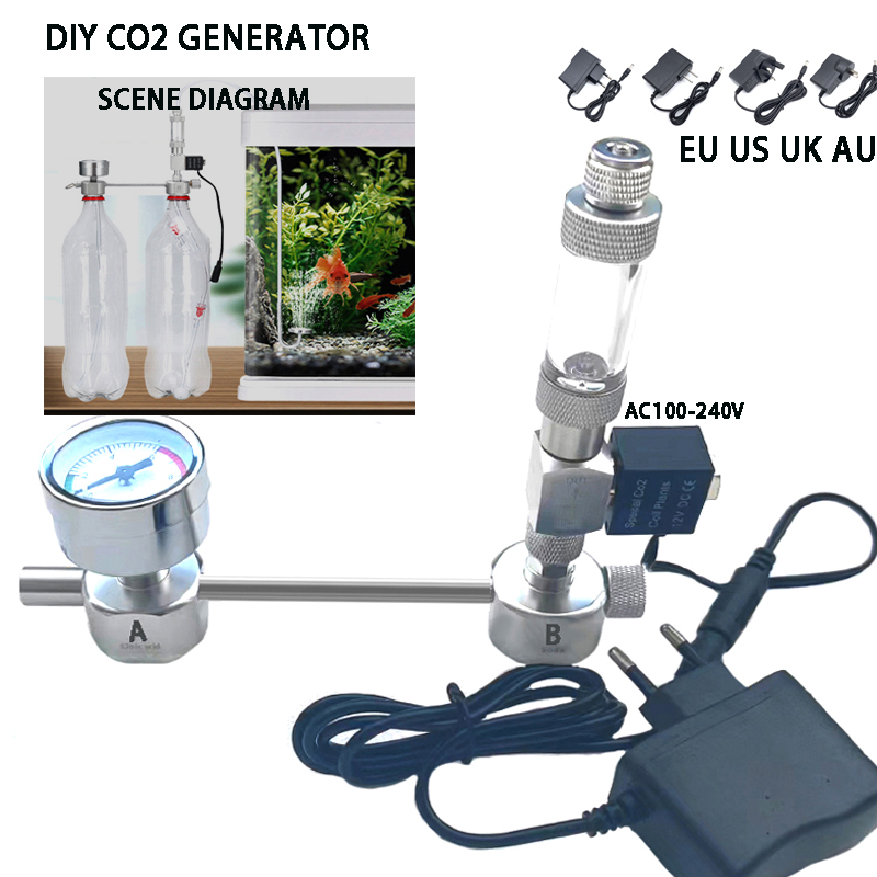 Planted Aquarium Parameters - Kit de générateur de CO2 pour