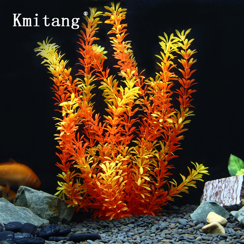 Aquarium Planted Tank - Plantes tropicales artificielles de 100 cm,