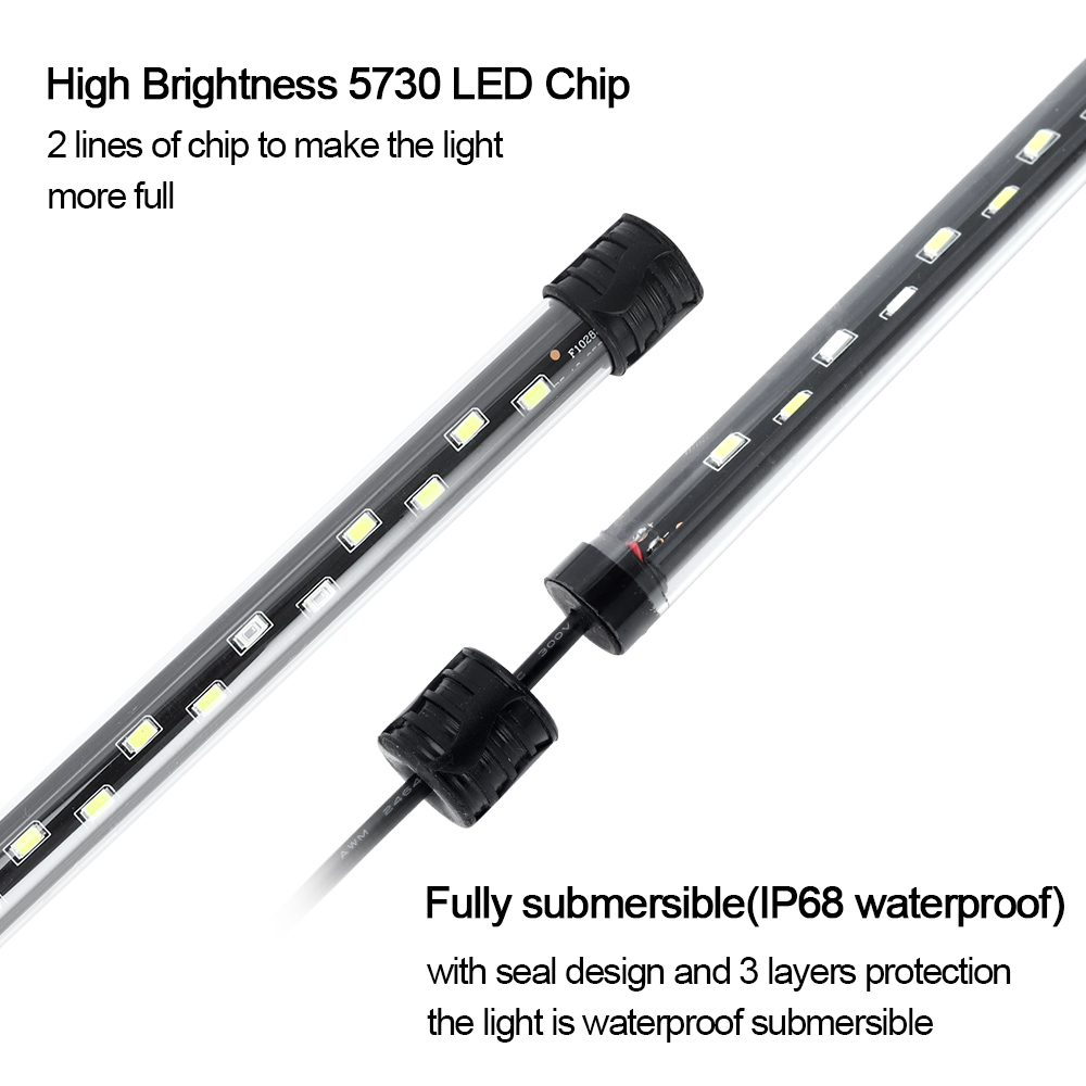 Lumière d'aquarium LED plante  - Aquarium Plant Growth Light avis et prix