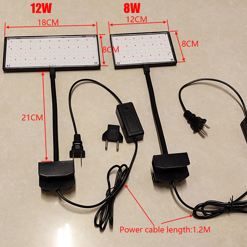Lampe d'aquarium réglable à 3  - Aquarium Plant Growth Light avis et prix