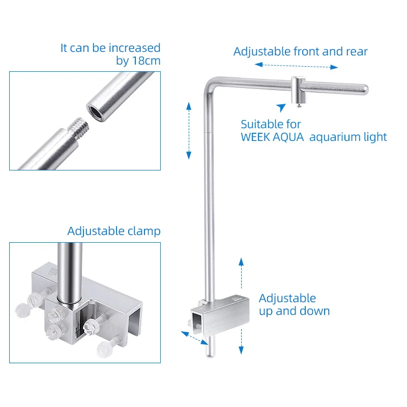 Semaine Aqua support de lumièr - Planted Aquarium Parameters avis et prix